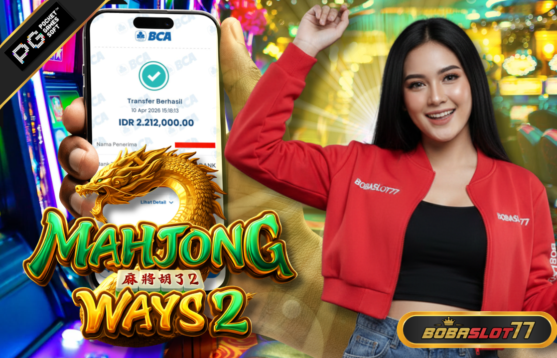 Selamat kepada user id : asexxx26 Wede Rp 2.212.000 di Game MAHJONG WAYS2 PG SOFT Cair Gk Sampe 1 Menit! Menang Mudah di Bobaslot77